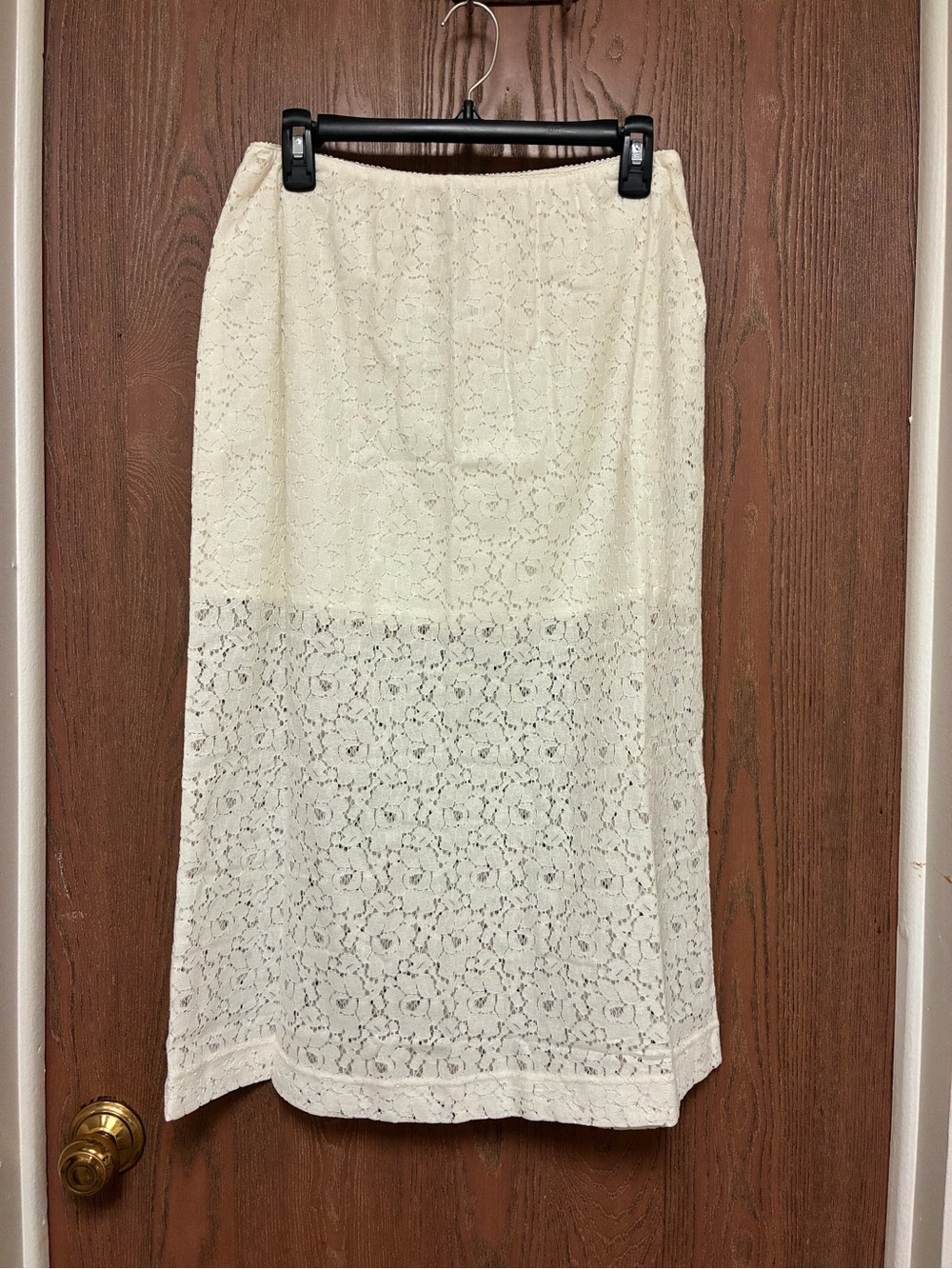 Old Navy High Waisted Lace Midi Skirt